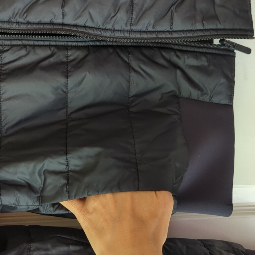 Lululemon Non-Stop Bomber Jacket *Reversible - Black Prima Loft - Size 6 - Picture 8 of 9